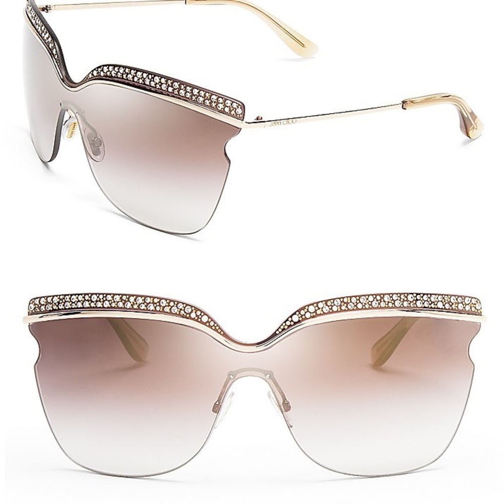 ✨ JIMMY CHOO SUNGLASSES ✨ CAT EYE ✨ CRYSTALS